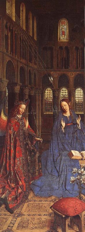 Jan Van Eyck Bebadelsen Spain oil painting art